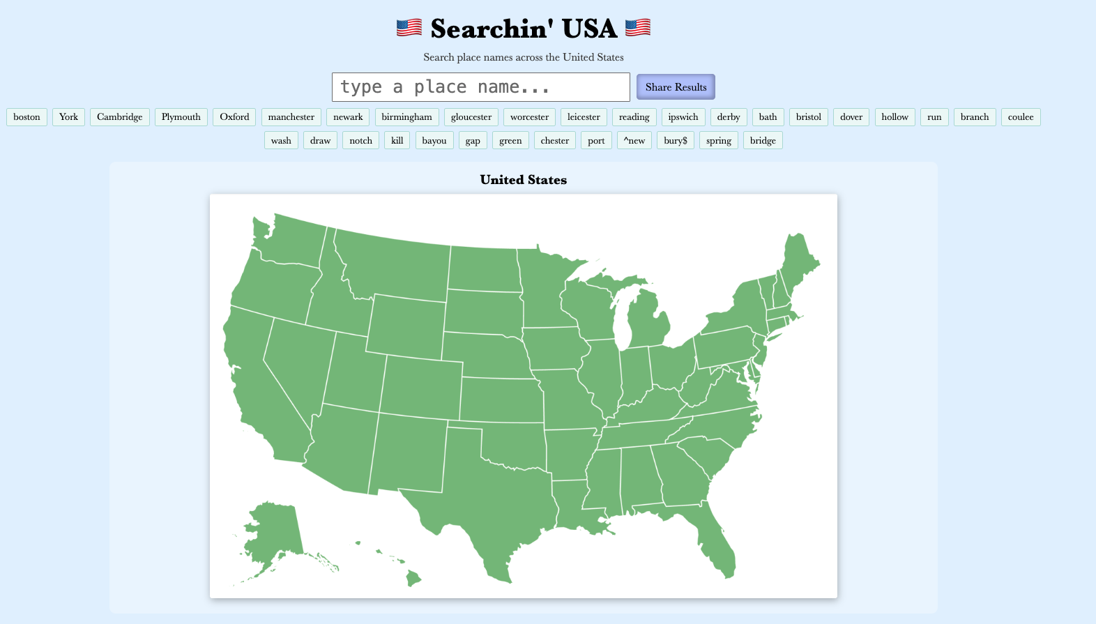 Searchin' USA